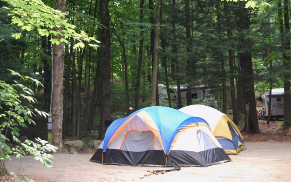 Adirondack Tent Camping